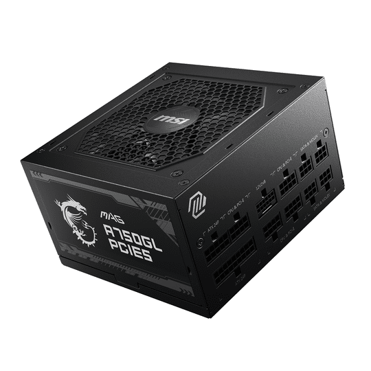 Msı Mag A750Gl Pcıe5 750W 80+Gold Power Supply
