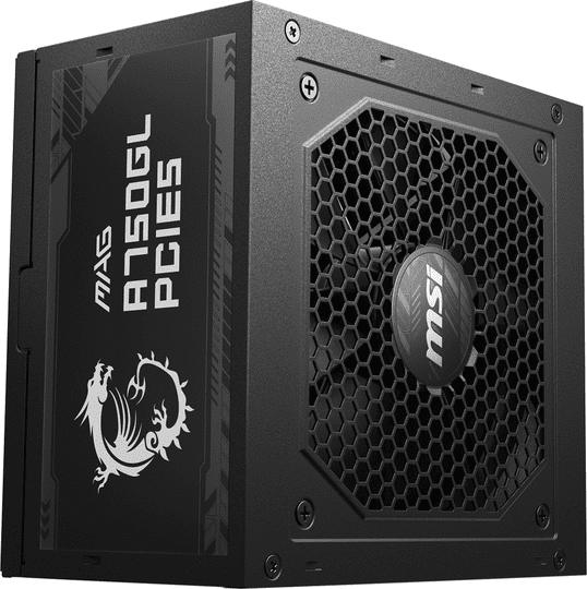 Msı Mag A750Gl Pcıe5 750W 80+Gold Power Supply