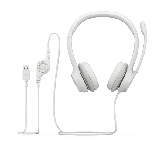 Logıtech H390 Mıkrofonlu Beyaz Kulaklık 981-001286