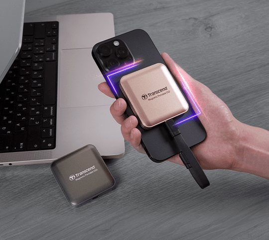 Transcend Esd420 Portable 1Tb Magsafe Siyah Ssd (Ts1Tesd420C)