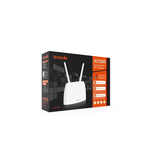 Tenda 4G07 Ac1200 Dualband 4G Lte Router