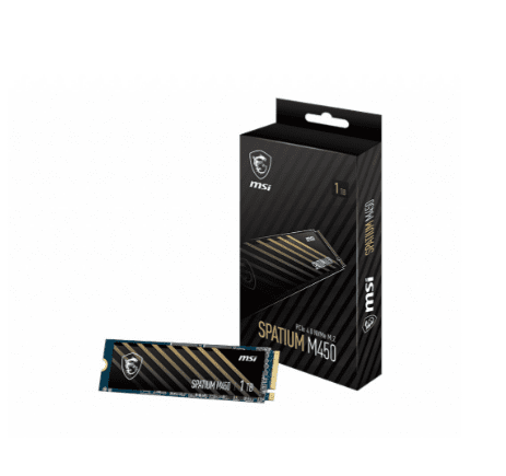 1Tb Msı Ssd Spatıum M450 Nvme M.2 3600/3000Mb/S