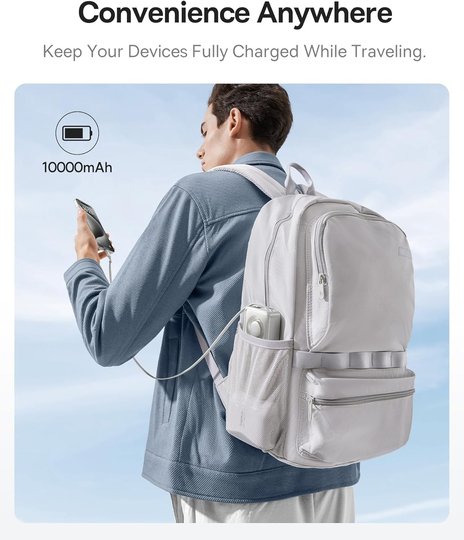 Baseus Free2Pull 30W 10.000Mah Powerbank - Grey