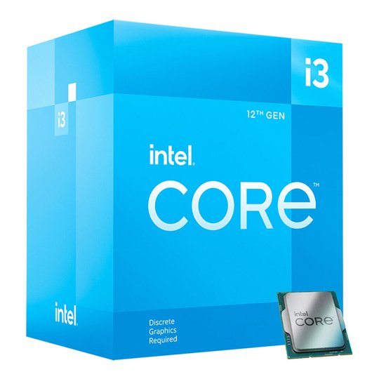 Intel Core İ3-12100F 3.30Ghz 12Mb 1700P 12. Nesıl