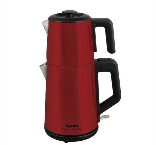 Tefal Magıc Tea Xl 1650W Celık Kırmızı Cay Makınes
