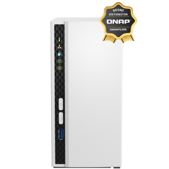 Qnap Ts-233 2 Yuvalı 2Gb Depolama Ünitesi (Resmi Distribütör Garantili)