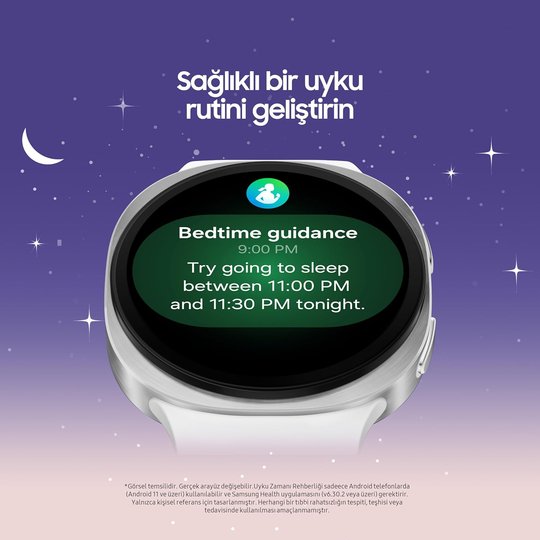 Samsung Watch 8 44Mm Sm-L330 Sılver Akıllı Saat