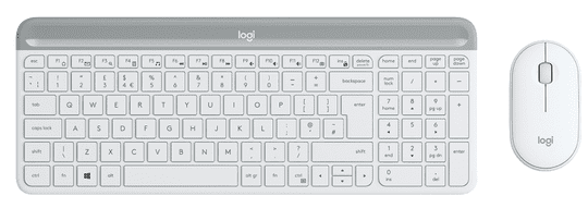 Logıtech Mk470 Kablosuz Klavye & Mouse Seti Beyaz 920-009436