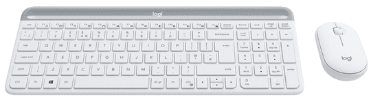 Logıtech Mk470 Kablosuz Klavye & Mouse Seti Beyaz 920-009436