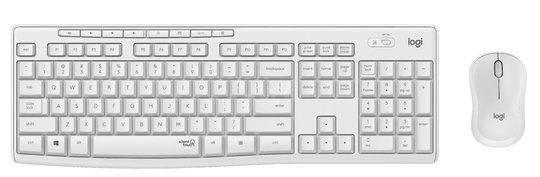 Logıtech Mk295 Kablosuz Set Sessiz Usb Beyaz 920-010089