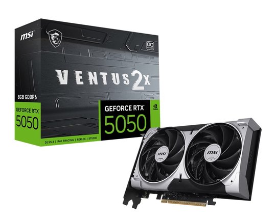 Msı Geforce Rtx 5050 8G Ventus 2X Oc