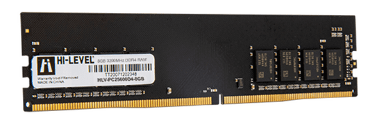 8Gb Ddr4 3200Mhz Cl22 Hlv-Pc25600D4-8G Hı-Level