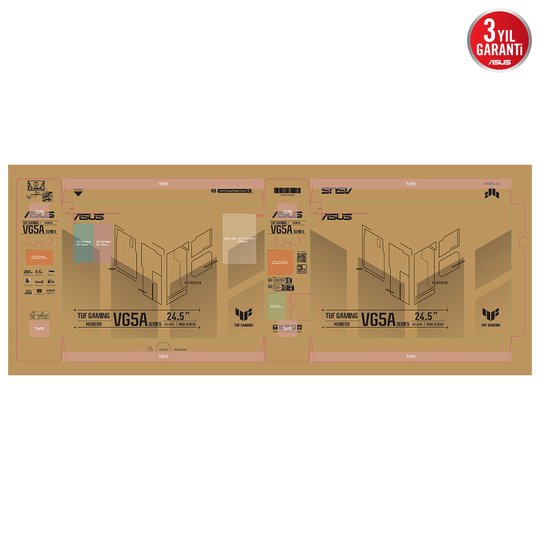 Asus Tuf Gaming Vg257Q5A 24.5