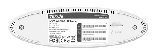 Tenda 4G03 N300 2Port 300Mbps Router (Sım Kart Takılabilir)