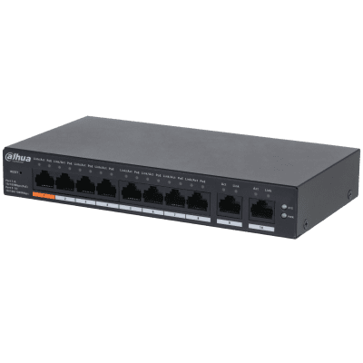 Dahua Cs4010-8Et-60 8Xfe- 2Xge Yönetilebilir Poe Swıtch
