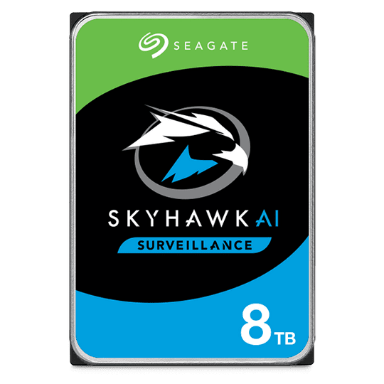 8Tb Seagate Skyhawk Aı 256Mb 7/24 Rv St8000Ve001
