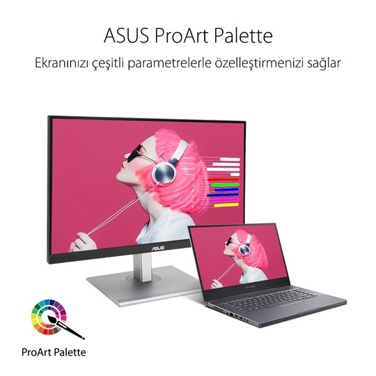 27 Asus Pa278Cv Ips Qhd 5Ms 75Hz Hdmı Dp