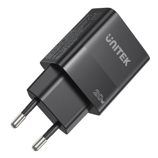 Unitek 20W Hızlı Şarj Adaptörü 1*Usb-C (P1124Abk-Eu)