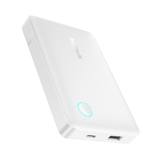 Baseus Enerfıll Fp11 10000 Mah 15W Powerbank Beyaz