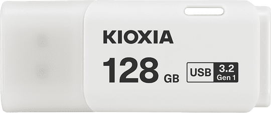 128Gb Usb3.2 Gen1 Kıoxıa Beyaz Usb Bellek Lu301W128Gg4