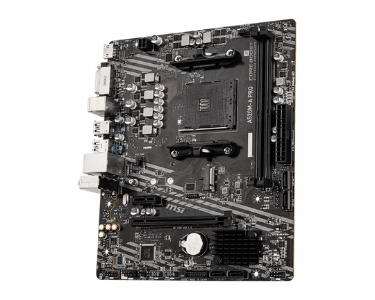 Msı A520M-A Pro Ddr4 4600/1866Mhz M.2 Matx Am4