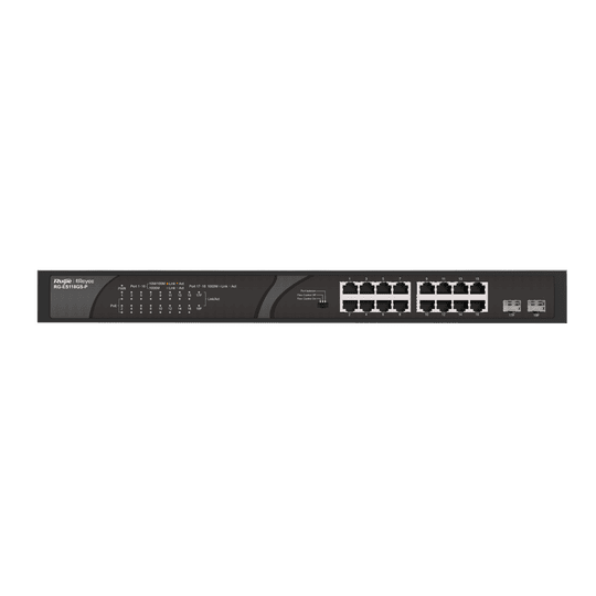 Ruijie-Reyee Rg-Es118Gs-P 16Xge 2Xge F.Gigabit 247W Poe Switch