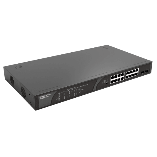 Ruijie-Reyee Rg-Es118Gs-P 16Xge 2Xge F.Gigabit 247W Poe Switch
