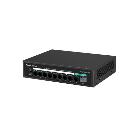 Ruijie-Reyee Rg-Es110Gs-P-L 8Xge+2Xge 120W F.Gigabit Poe Switch
