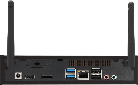 Prıttec Q7-Th610L Barebone Freedos Mını Pc/ (Ssd-Ram-Cpu Yok)