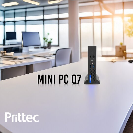 Prıttec Q7-Th610L Barebone Freedos Mını Pc/ (Ssd-Ram-Cpu Yok)