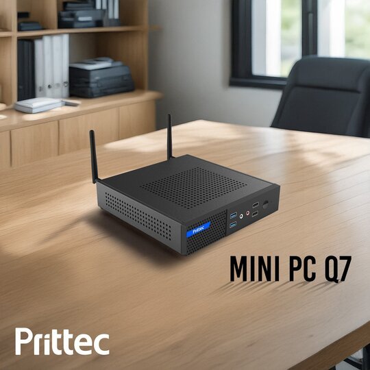 Prıttec Q7-Th610L Barebone Freedos Mını Pc/ (Ssd-Ram-Cpu Yok)