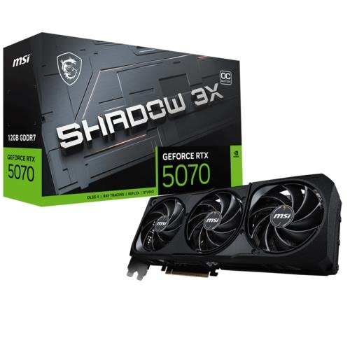 Msı Geforce Rtx 5070 12G Shadow 3X Oc Ekran Kartı
