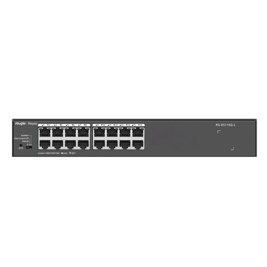 Ruijie-Reyee Rg-Es116G-L 16Xge Yönetilemez Network Switch
