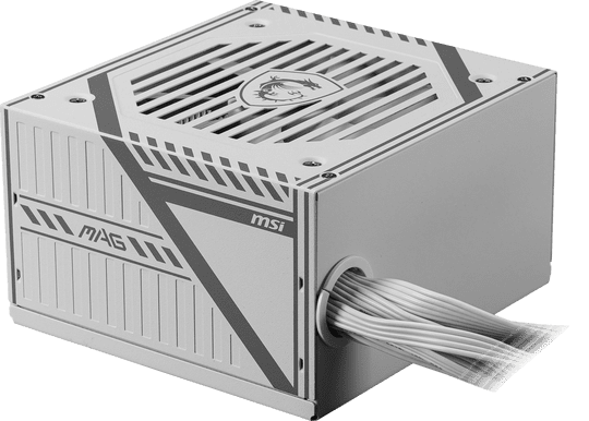 Msı Mag A650Bnl Whıte 650W 80+ Bronze Power Supply