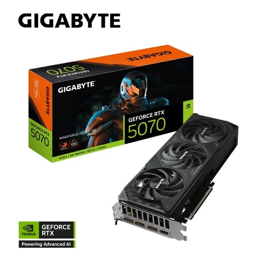 Gıgabyte Rtx5070 Wındforce Gv-N5070Wf3Oc-12Gd Vga