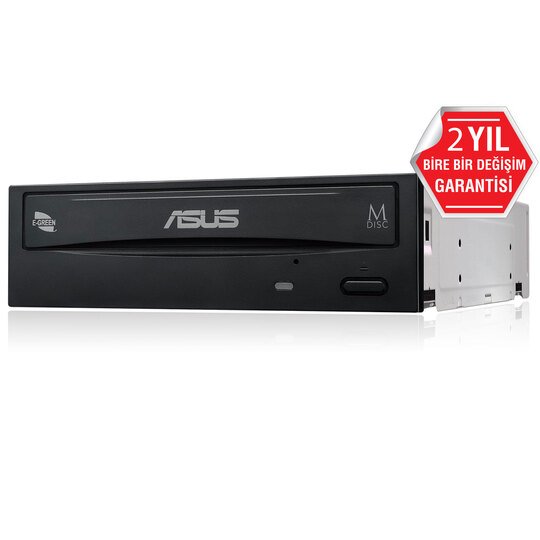 Asus Dvd Rw-24D5Mt 24X Sata Siyah Bulk