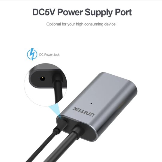 Unıtek Usb3.0 Premıum Uzatma Kablosu 10Mt (Y-3005)