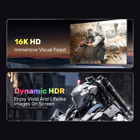 Unıtek Dısplay Port 2.1 Kablo 1.5Mt (C1626Gy-1.5M)