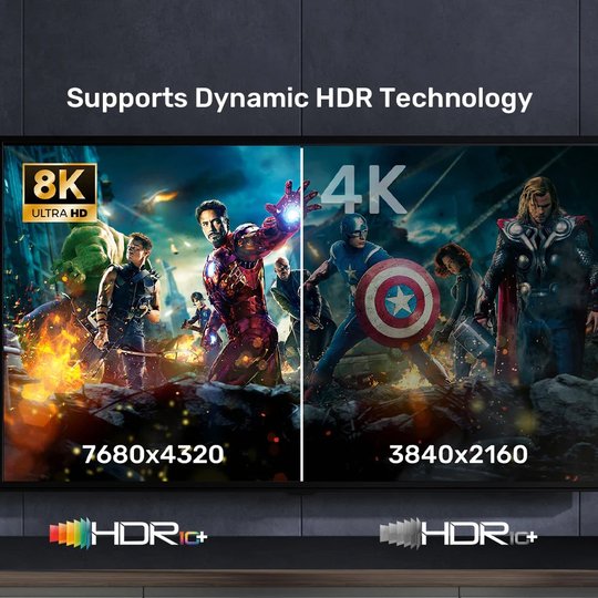 Unıtek Hdmı2.1 Kablo 2Mt 8K&60Hz (C11086Gy-2M)
