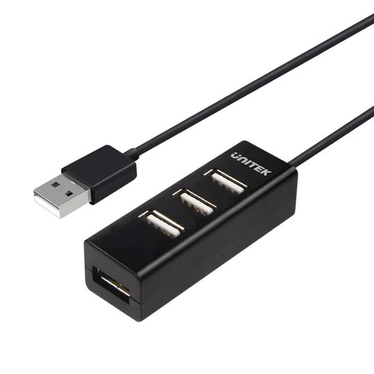 Unıtek Type-A To 4 Port Usb Hub 80Cm Kablo(Y-2140)