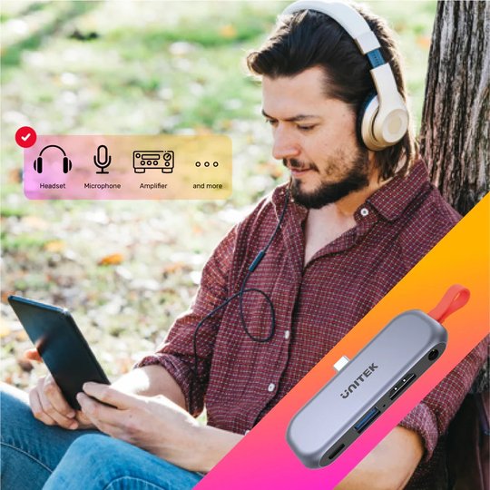 Unıtek Usb-C 4İn1 Unıversal Dockıng Ipad (D1070A)