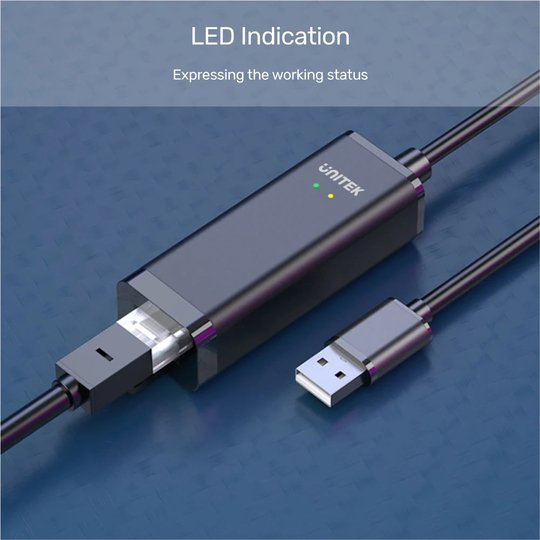 Unıtek Usb-A To Megabıt Eth. Dönüştürücü (Y-1468)