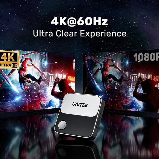 Unıtek 4K Kablosuz Görüntü Aktarıcı (V1162B)