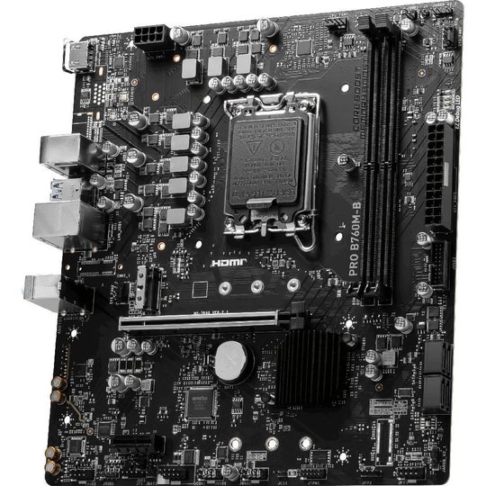 Msı Pro B760M-B Ddr4 4800(Oc) Pcı-E M.2 Usb3.2 Hdmı Matx