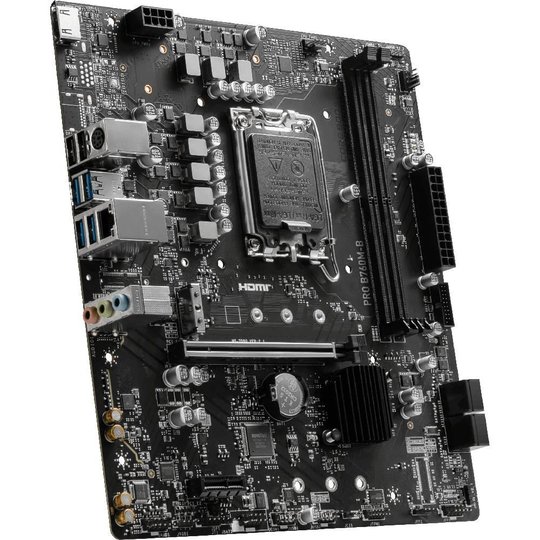 Msı Pro B760M-B Ddr4 4800(Oc) Pcı-E M.2 Usb3.2 Hdmı Matx