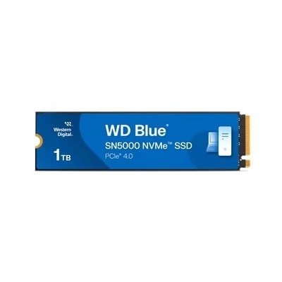 1Tb Wd Blue Sn5000 M.2 Nvme 5150/4900Mb/S Wds100T4B0E Ssd