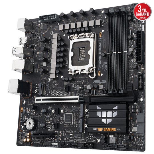 Asus Tuf Gaming B860M-Plus 1851 Soket Ddr5 Dp Hdmı Matx Anakart