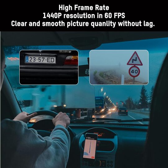 AE-DC8222-C8PRO 3.5K Yüksek Çözünürlüklü Araç İçi Kamera Geniş Açılı Ön Kamera