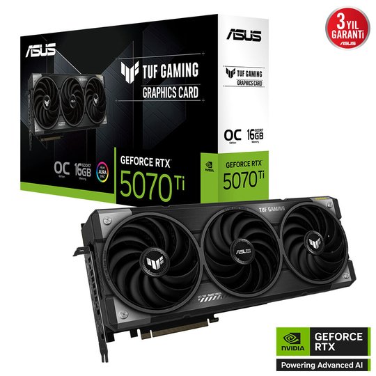 Asus Tuf-Rtx5070Tı-O16G-Gaming Vga