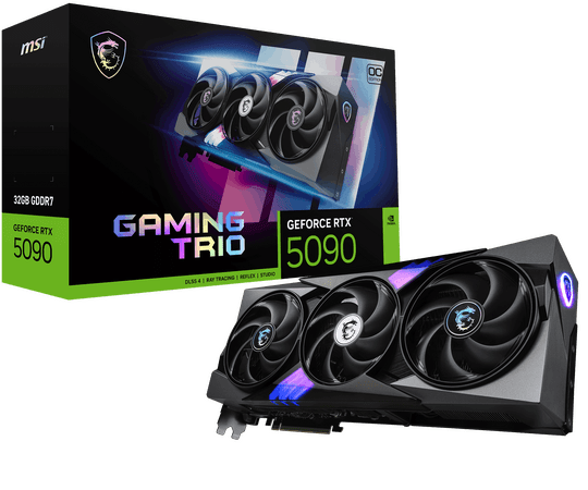 Msı Geforce Rtx 5090 32G Gaming Trıo Oc Gdrr7 256 B Dx12 Pcıe 5.0 X16 (3Xdp 1Xhdmı)